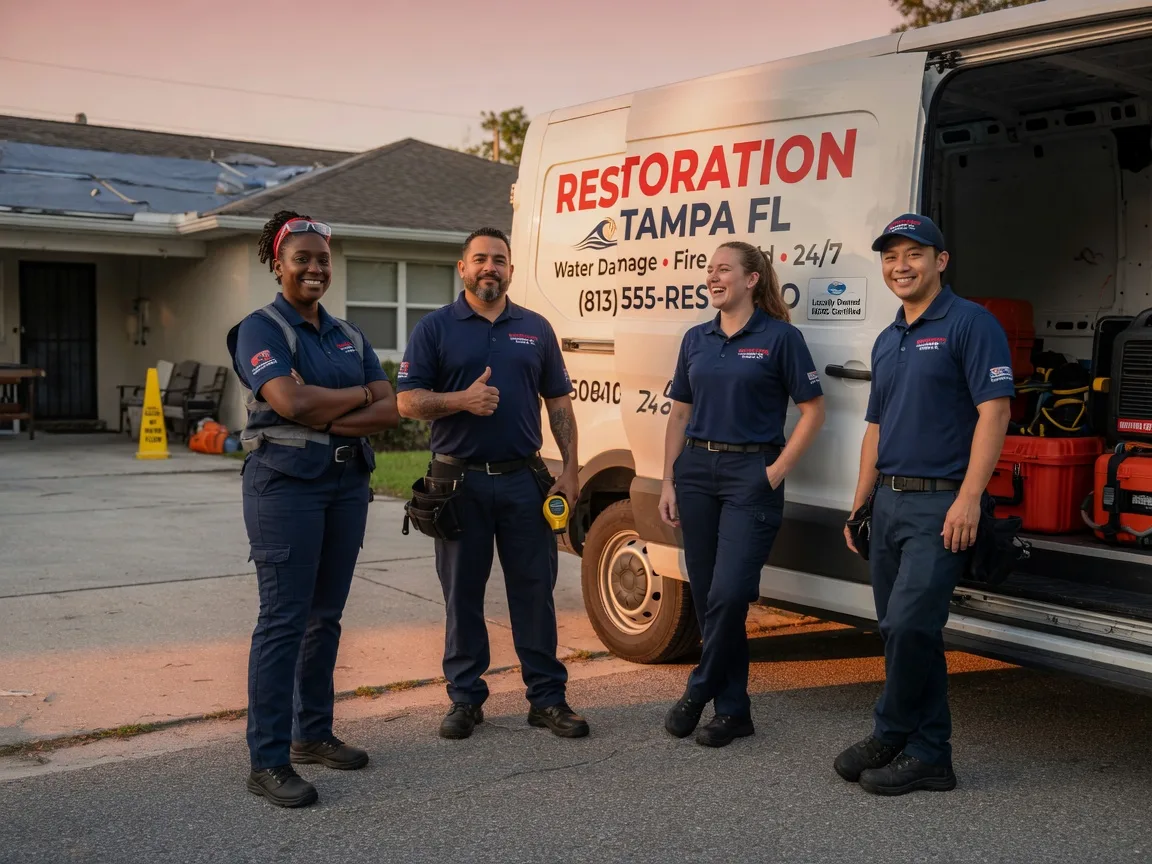 Water Damage Restoration company in Moreauville, LA